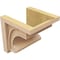 Ekena Millwork 10"W x 10"D x 10"H Wide Alma Rough Cedar Woodgrain TimberThane Corbel, Primed Tan CORUR10X10X10ALMRCPR - alternate 4